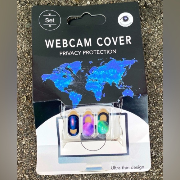 Set of 3 Webcam Privacy Protection Covers - Galaxy Designs - Picture 1 of 5